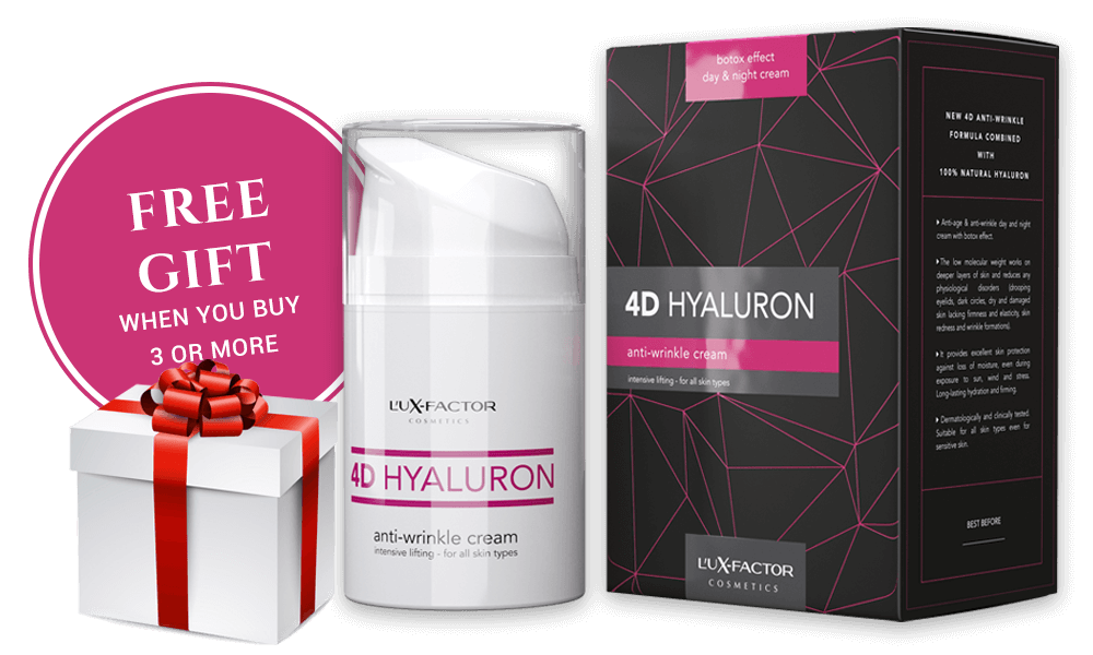 Triple packaging Lux-Factor 4D HYALURON