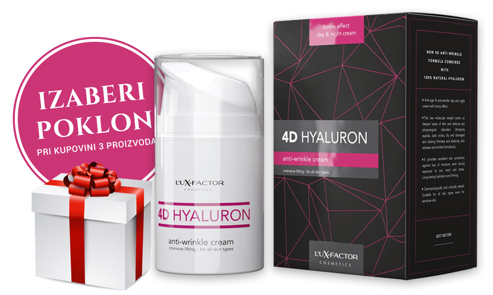 Trojno pakiranje Lux-Factor 4D HYALURON